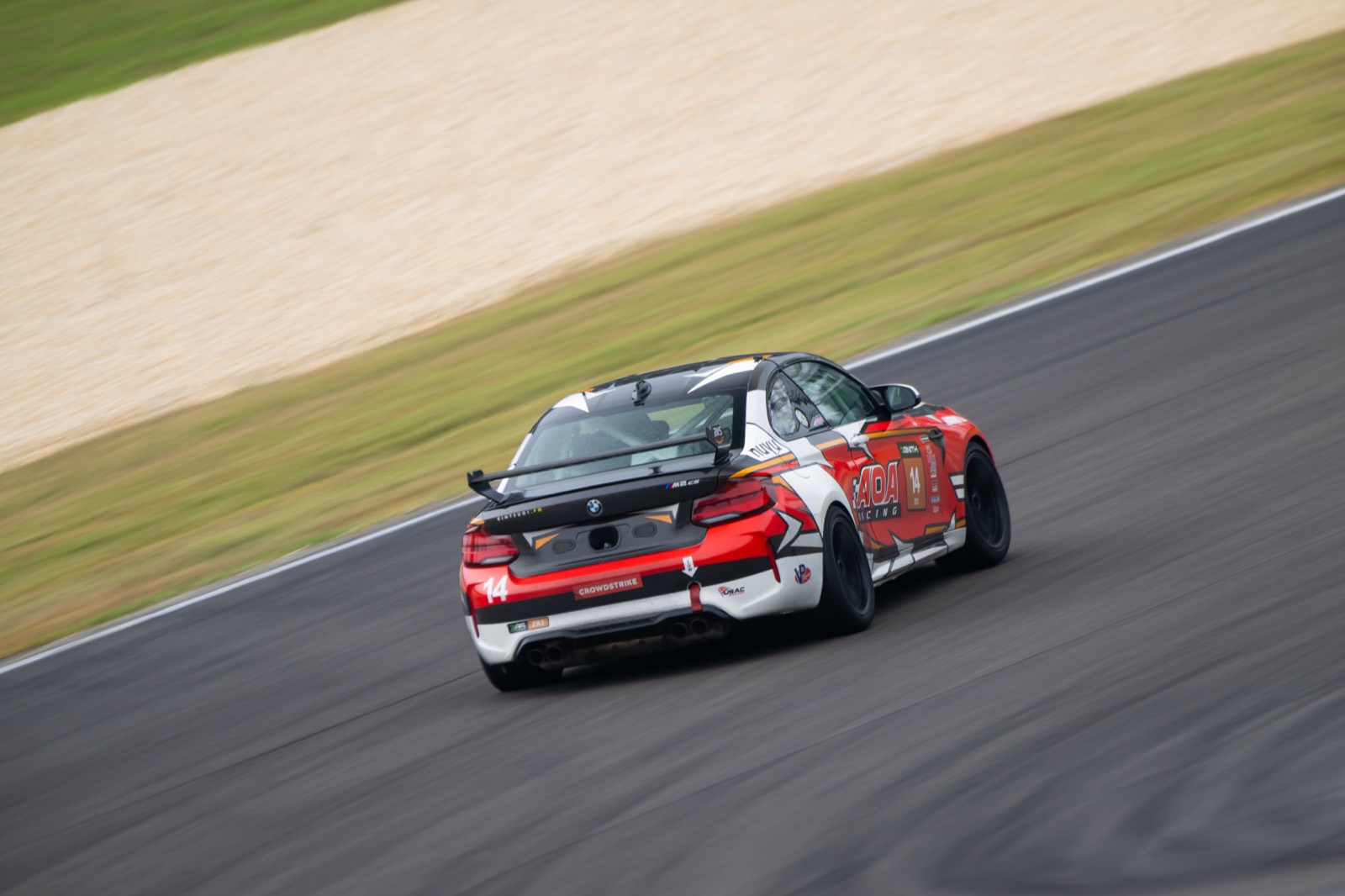 Ren's BMW M2 cornering at speed